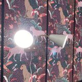 Large double wall light, Scandinavian design, 1950s