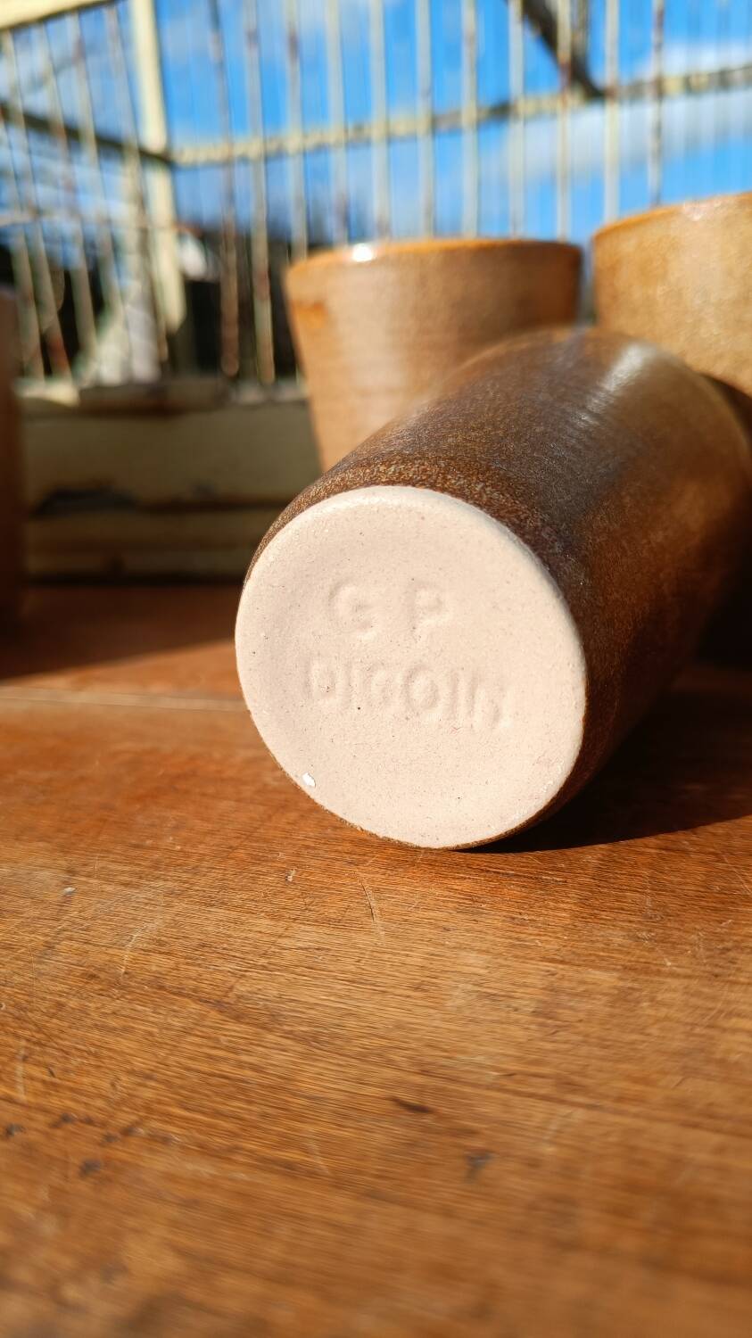 Digoin stoneware mugs