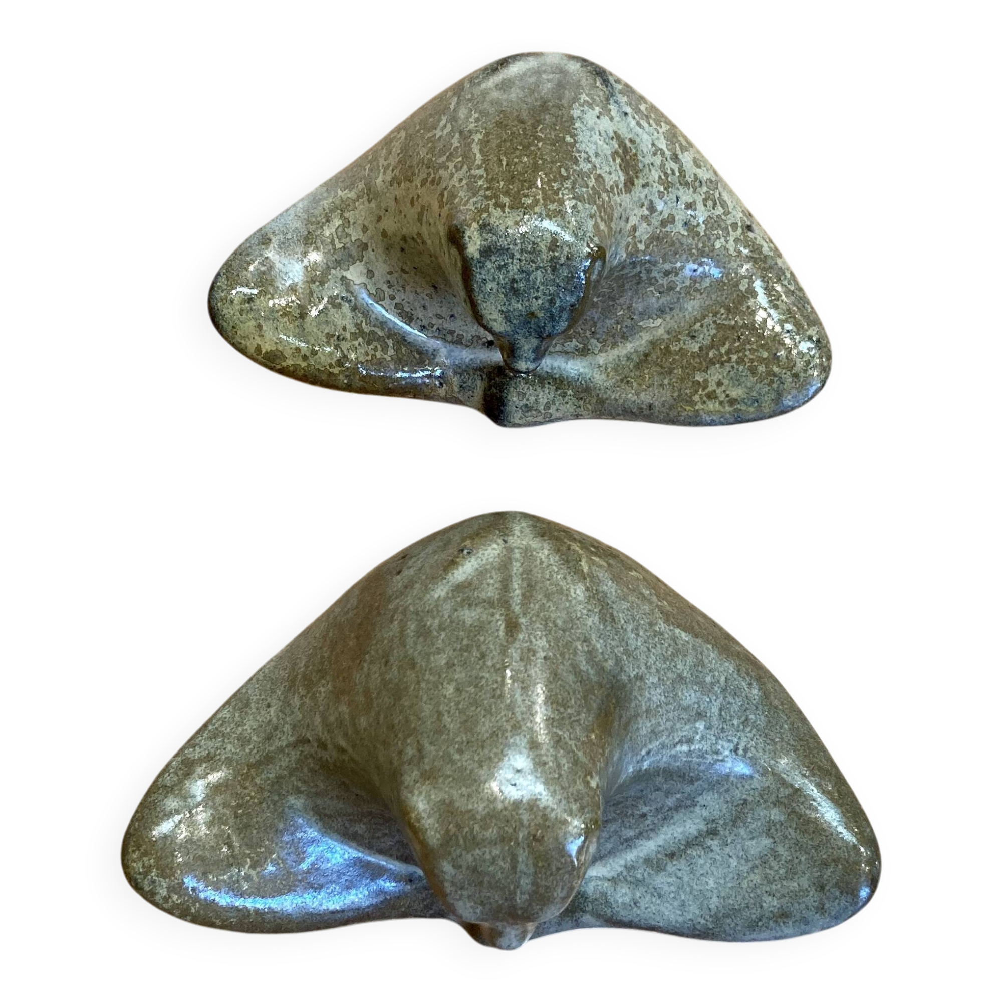 Pair of ceramics "Scandinavian Design 1950".