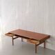 Teak coffee table