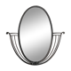 Art Deco wrought iron mirror 72x74cm