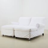 Flexform Pair of Chaise Longues/ Lounge Sofa Italy 1985