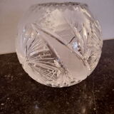 Crystal ball vase