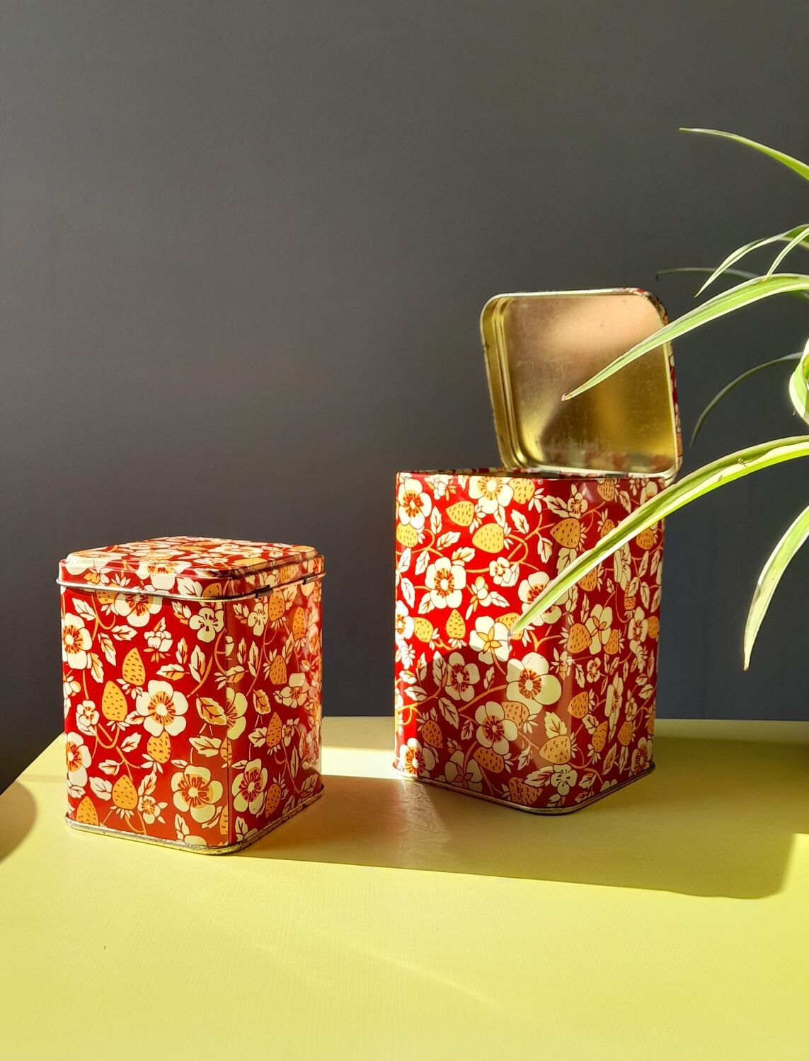 Strawberry nesting boxes 60s