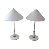 Pair of Aluminor lamps from the 70s