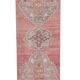 Vintage Turkish hallway rug 84x660 cm