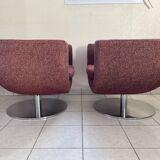 2 “Tulip” armchairs by Jeffrey Bernett for B&B Italia