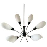 Vintage Sputnik chandelier, Attributed to Stilnovo, Italy 1960 's