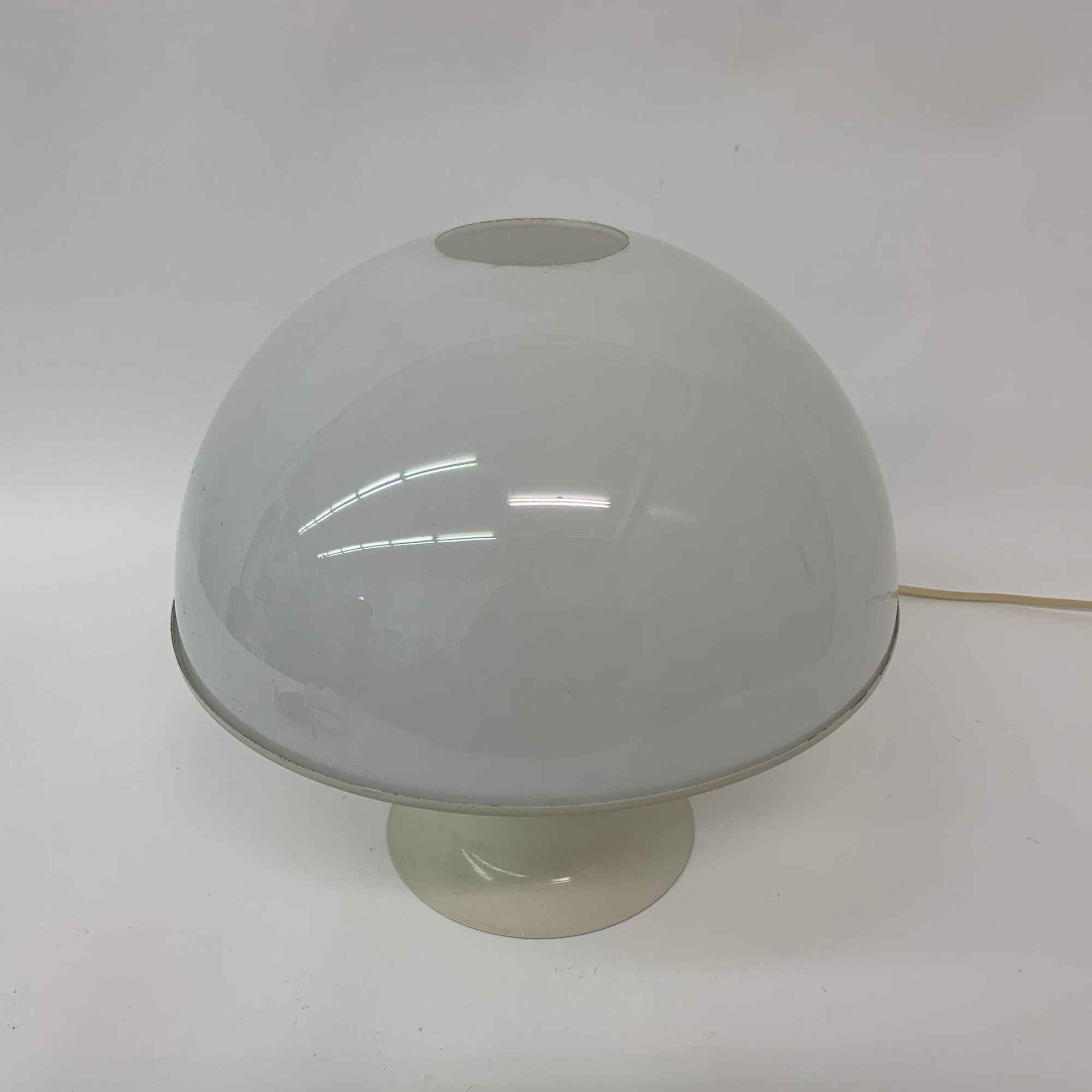 Mid-century design mushroom table lamp Dijkstra holland , 1970's