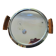 Art Deco mirror plateau from around 1930.
