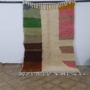 Authentic traditional handwoven Berber rug size 1.4/2.6 m