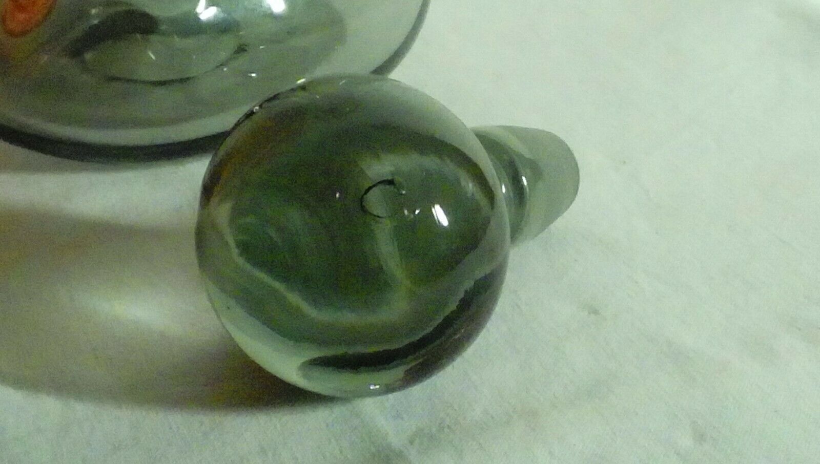 Smoked glass Dutch carafe Copenhagen