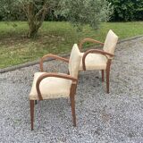 Pair of Bridge armchairs