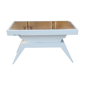 Table basse aux pieds - compas