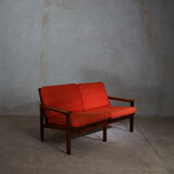 Scandinavian Modern Capella sofa by Illum Wikkelsø for N.Eilersen, Sweden, 1960`s