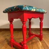Clark and clark velvet stool