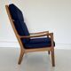 Mid-Century Modern Teak Senator Chair by Ole Wanscher for Poul Jeppesen,
