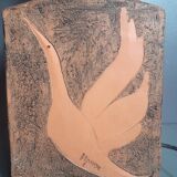 Lampe Roche-Bobois 70's céramique/terre cuite