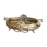 Gilded bronze planter