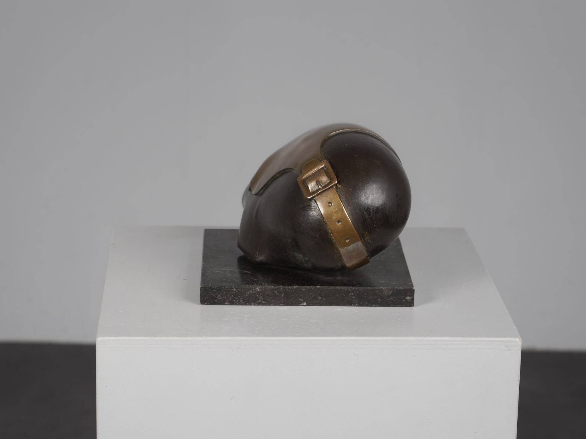 Intriguing bronze sculpture by Jos van Vreeswijk, Netherlands, 20th century