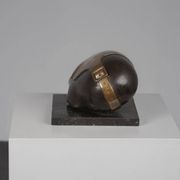 Sculpture en bronze intrigante de Jos van Vreeswijk, Pays-Bas, 20e siècle
