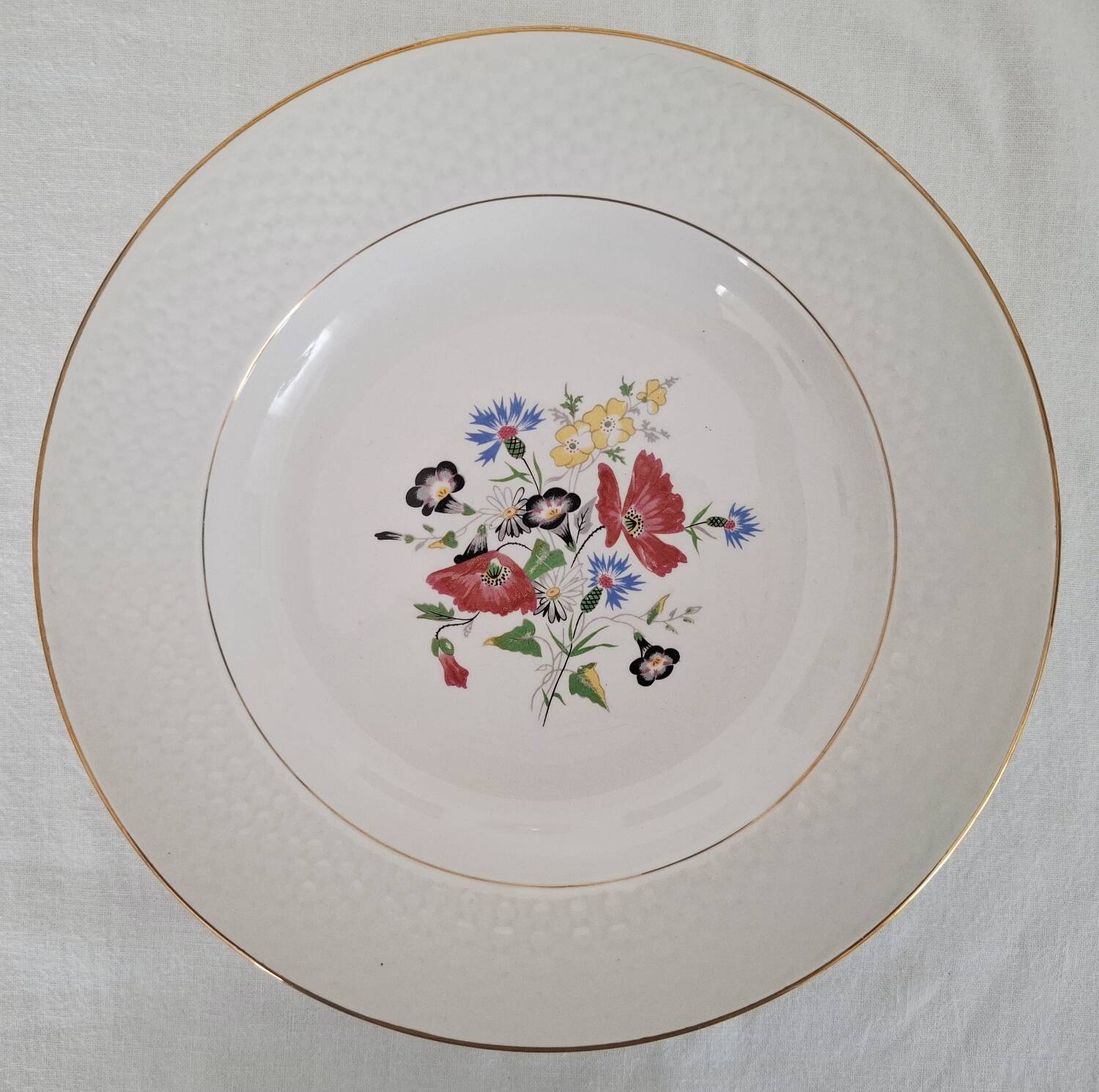 Antique Opaque Porcelain Dinner Service Digoin and Sarregue