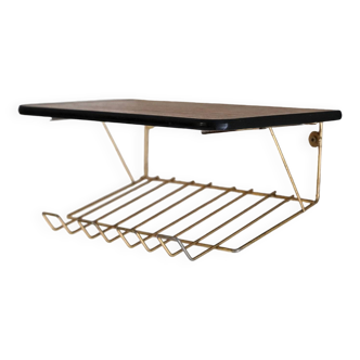 Table de chevet murale vintage
