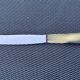 Box of 12 table knives and 12 vintage cheese knives