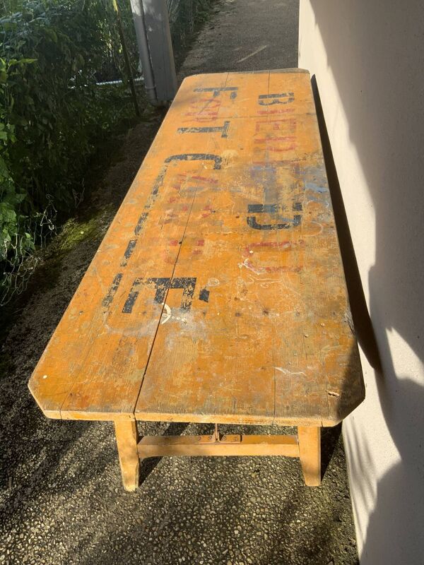 Table établi