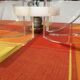 André Jean Doucin design ceiling light vintage 1970
