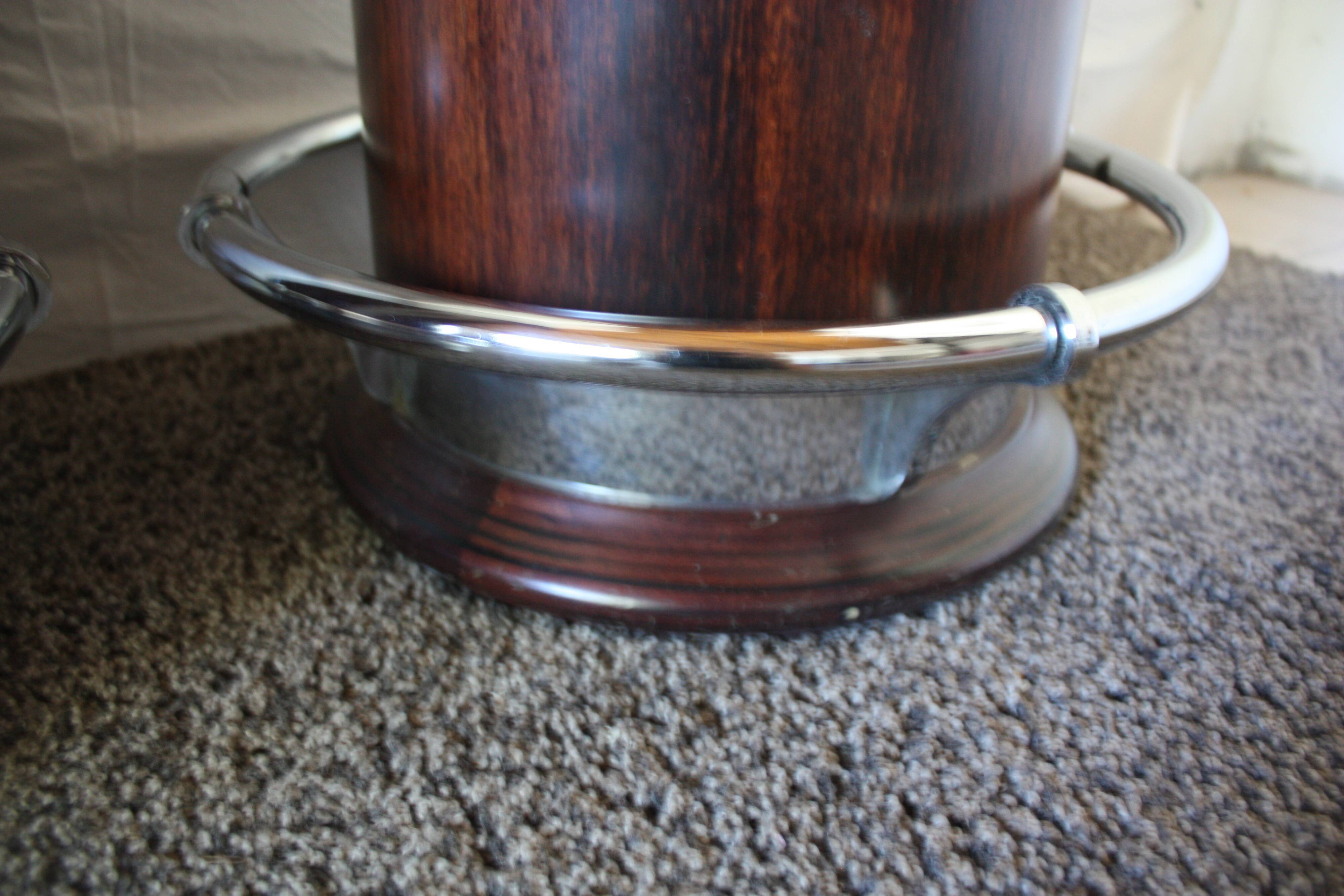 Art deco style rosebar stools