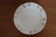 6 assiettes à dessert en porcelaine blanche