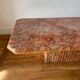 Pink marble coffee table