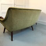 Fifties curved sofa