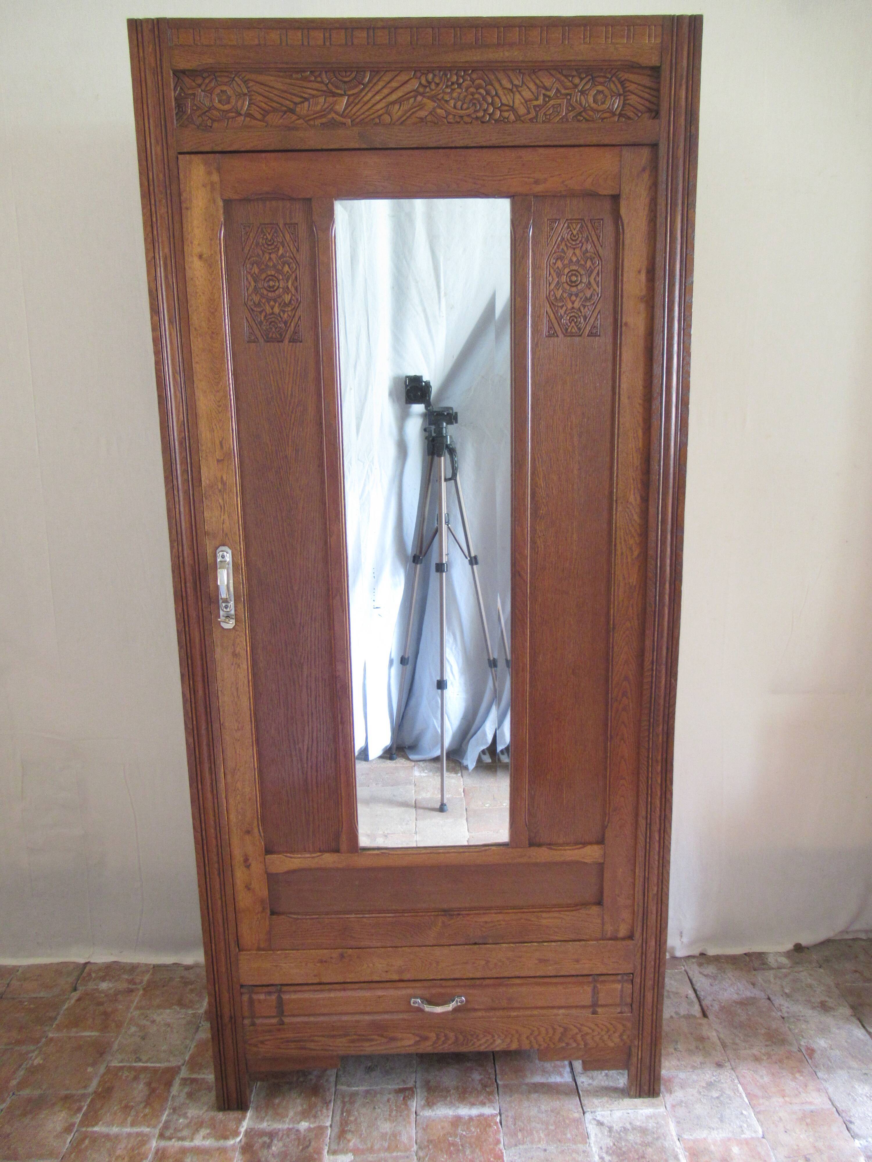 Parisian art deco wardrobe.