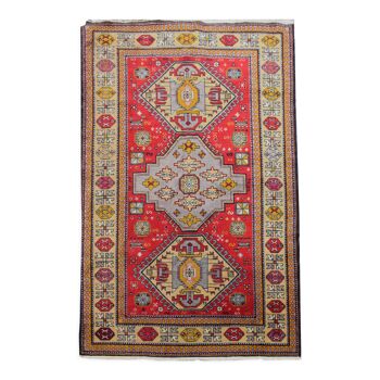 Tapis d'orient Kazak caucase 1.39 X 2.20 M