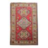 Oriental carpet Kazak caucasus 1.39 X 2.20 M