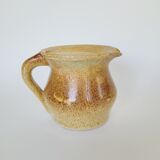 Small speckled enamel pitcher
