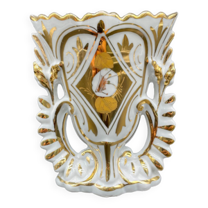 Vase de marié, porcelaine blanche