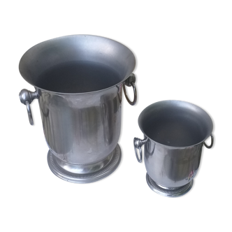 Ice and champagne buckets