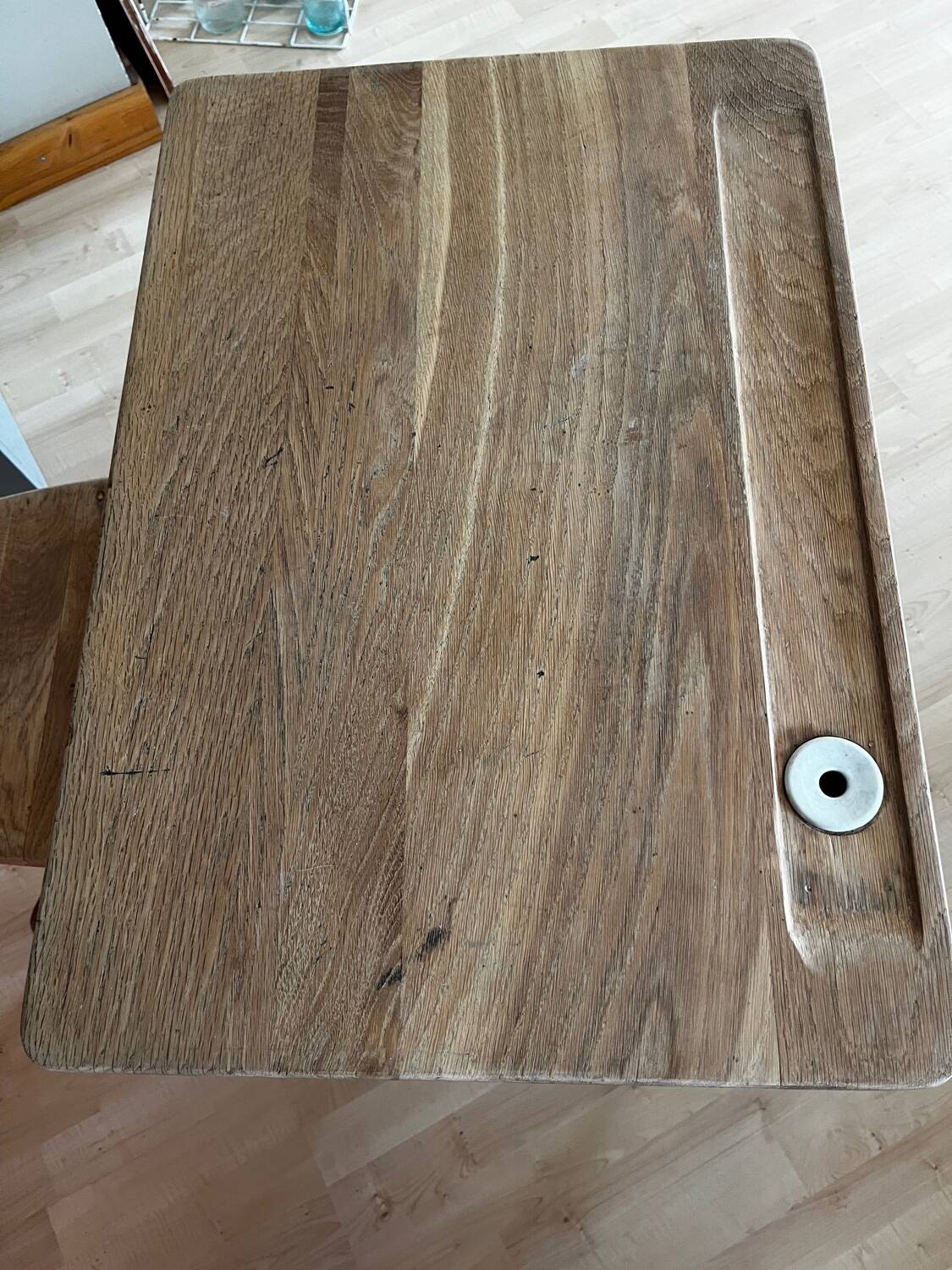 1950s school desk