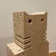 Pair of travertine cats, Fratelli Mannelli, Italy, 1970s