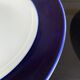 6 assiettes creuses en porcelaine