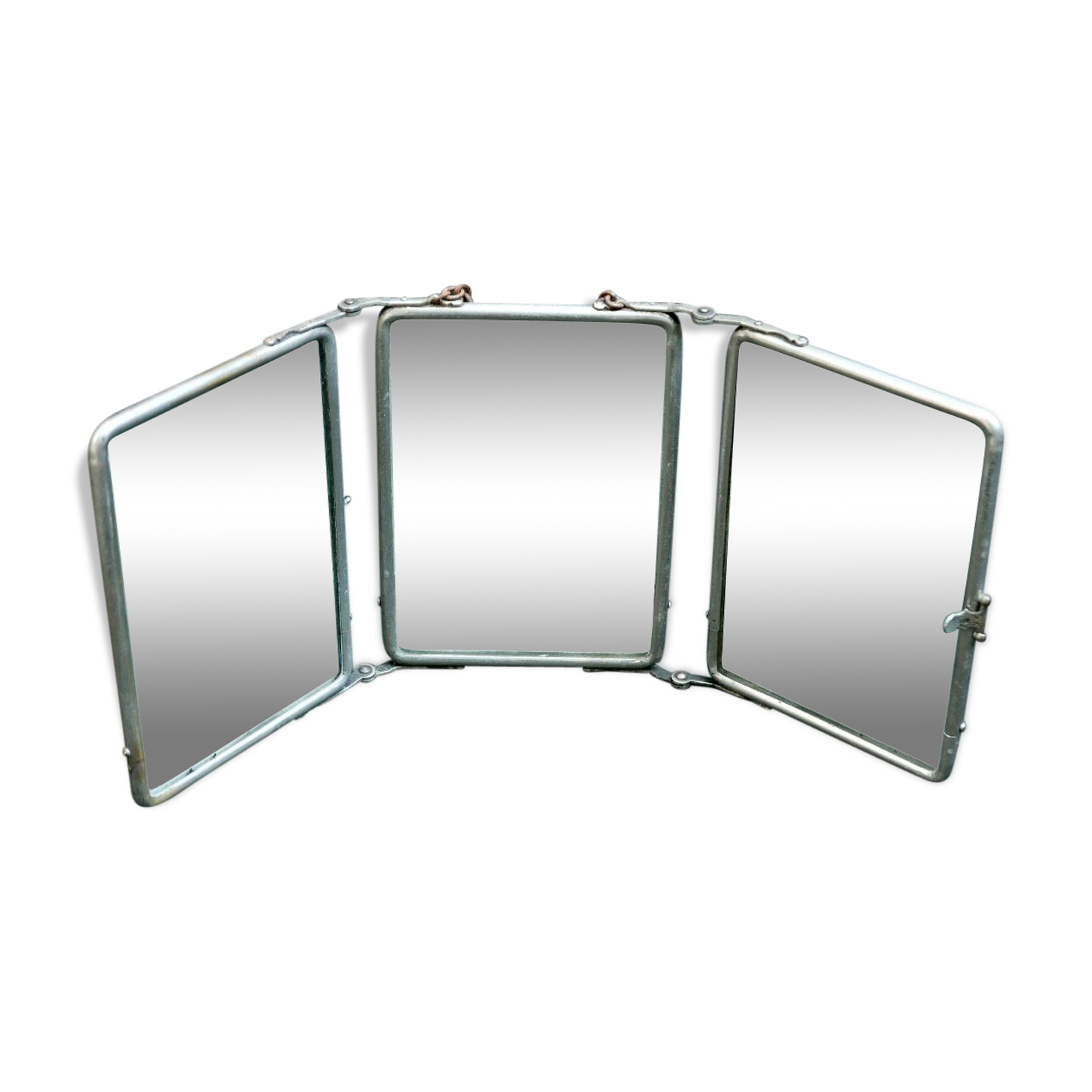 Barber triptych 49x21cm mirror