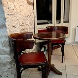 table et 2 chaises bistrot