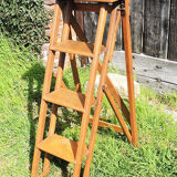 Former wooden painter's stepladder
