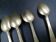 Lot of 6 russian solid silver spoons enamelled