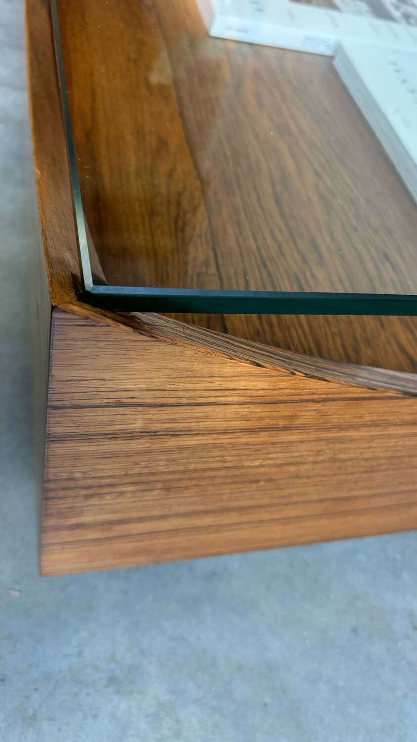 Vintage coffee table by Bramin in rosewood