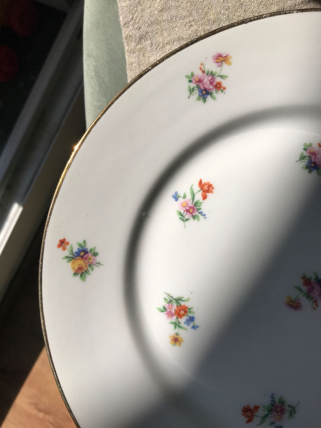 Antique Limoges cake stand