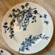 Two antique ironstone plates